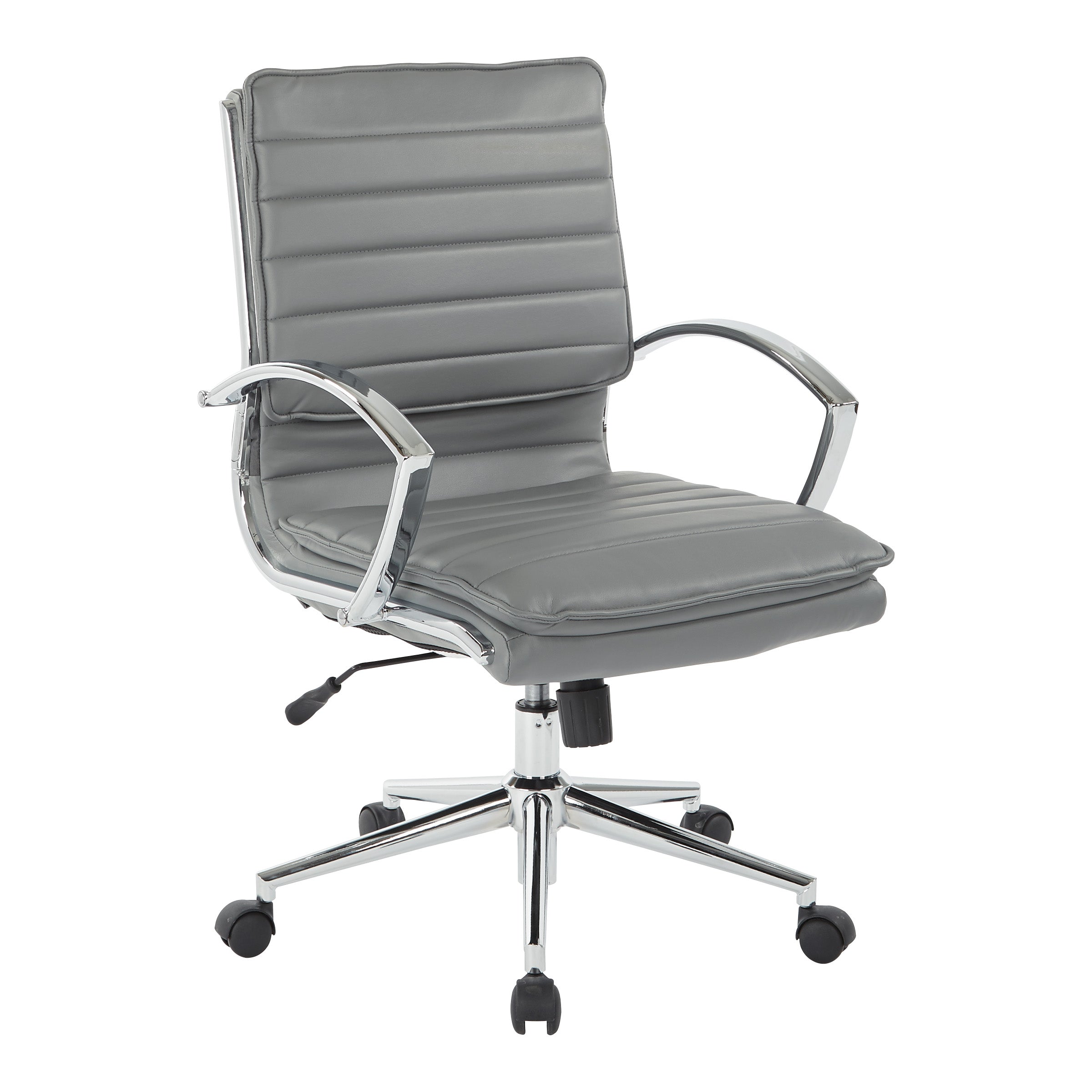 Mid Back Manager's Faux Lthr Chair